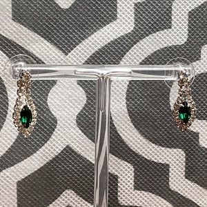 Rhinestone Dangling Earrings